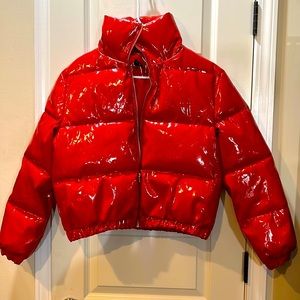 Red Puffers  jacket 🔥